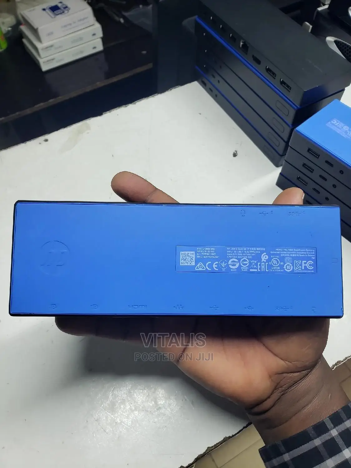 HP Elite USB-C Docking Station.