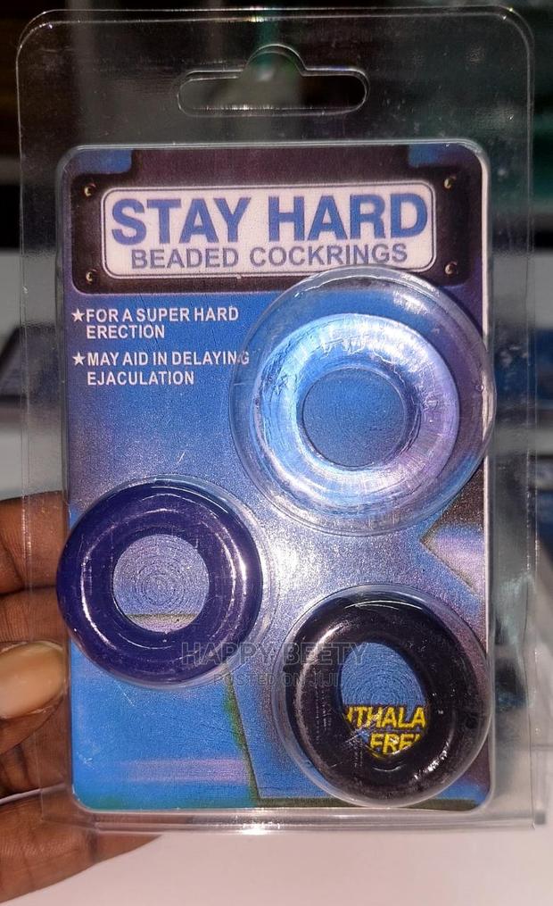 3pcs Silicone Penis Rings/ Ejaculation Delayed Aid - main view