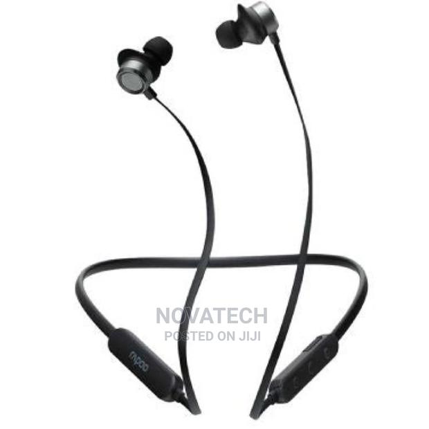 Rapoo Neckband Bluetooth Earphones S120 - Black - main view