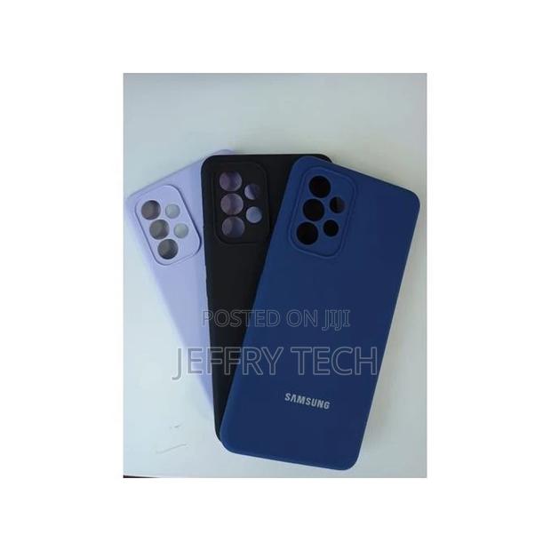 Samsung A53 5G//Silicone Case//Shockproof//Cover - Blue