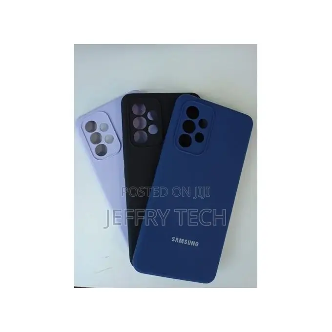Samsung A53 5G//Silicone Case//Shockproof//Cover - Blue