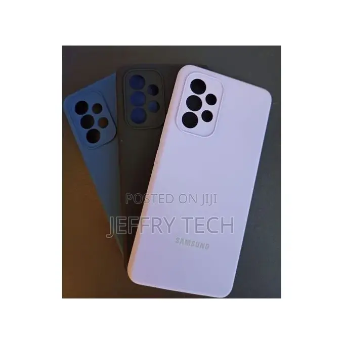 Samsung A53 5G//Silicone Case//Shockproof//Cover - Blue