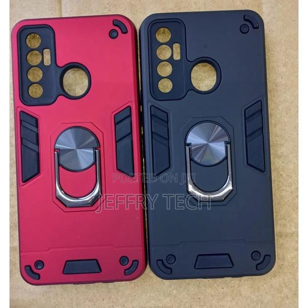 Tecno Camon 17 Cover// Case//Hard Cover- Black