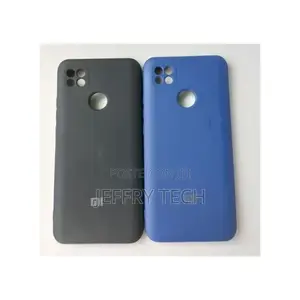 Mi Case for Redmi 10a// Mi Silicone//Shockproof//Cover - Bla