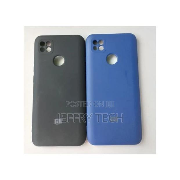 Mi Case for Redmi 10a// Mi Silicone//Shockproof//Cover - Bla - main view
