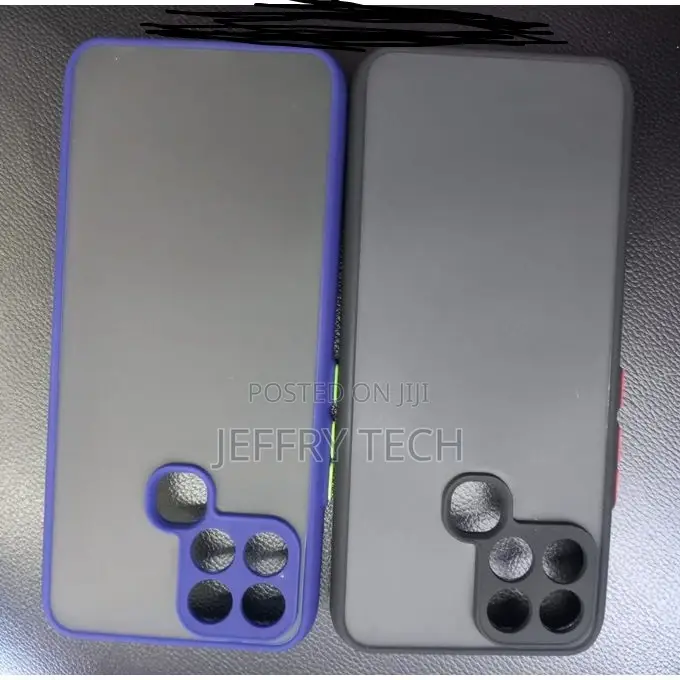 My Choice TECNO POVA 2//My Choice// Smoked Cover Protective/