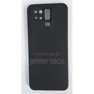 Case for Redmi 10C// Soft Silicone//Shockproof//Cover - Blac