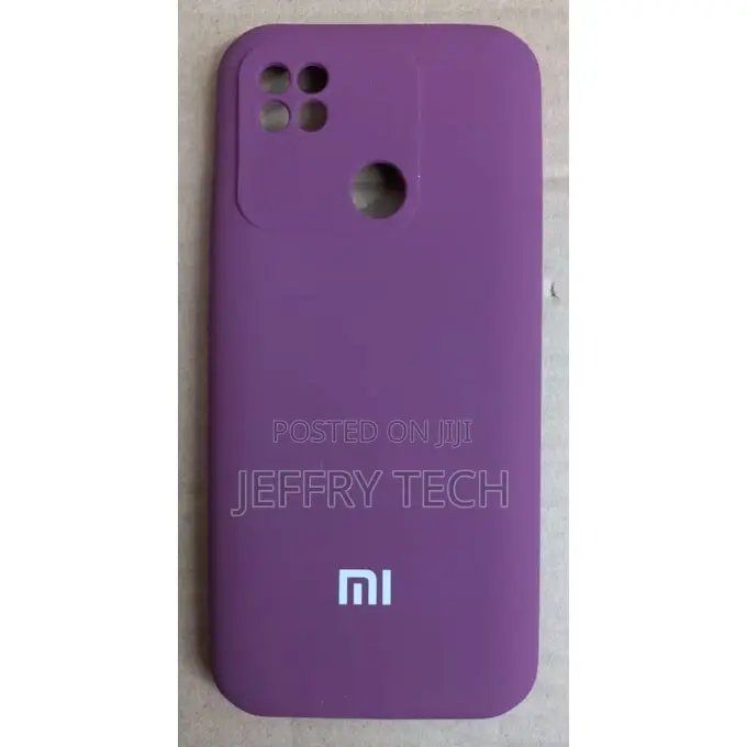 Mi Case for Redmi 10a//Silicone//Shockproof//Cover - Maroon