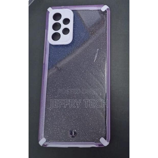 Samsung Galaxy A72 - 5g //Back Cover//Case//Sparkle//Clear// - main view