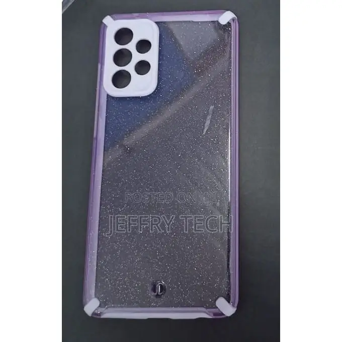 Samsung Galaxy A72 - 5g //Back Cover//Case//Sparkle//Clear//