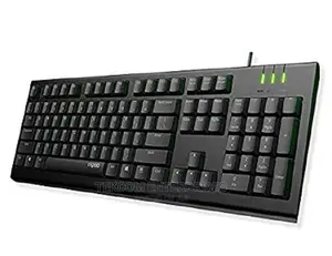 Rapoo NK1800 Spill Resistance Wired USB Keyboard