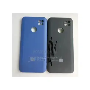 Mi Case for Redmi 10a// Mi Silicone//Shockproof//Cover - Bla