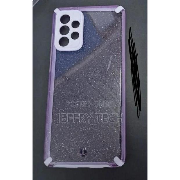 Samsung Galaxy A72 - 5g //Back Cover//Case//Sparkle//Clear// - thumbnail 3