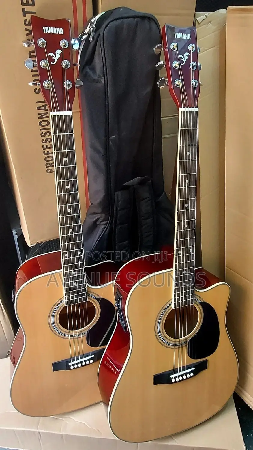 Yamaha Semi Acoustic Guitars Full Size