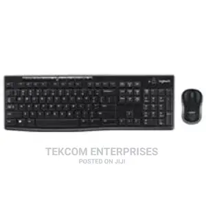 Rapoo Wireless Optical Mouse Keyboard X1810 – Black