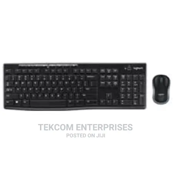 Rapoo Wireless Optical Mouse Keyboard X1810 – Black