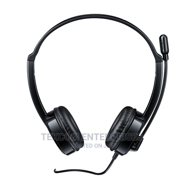 Rapoo H100 Plus Black 3.5mm Stereo Headset - main view