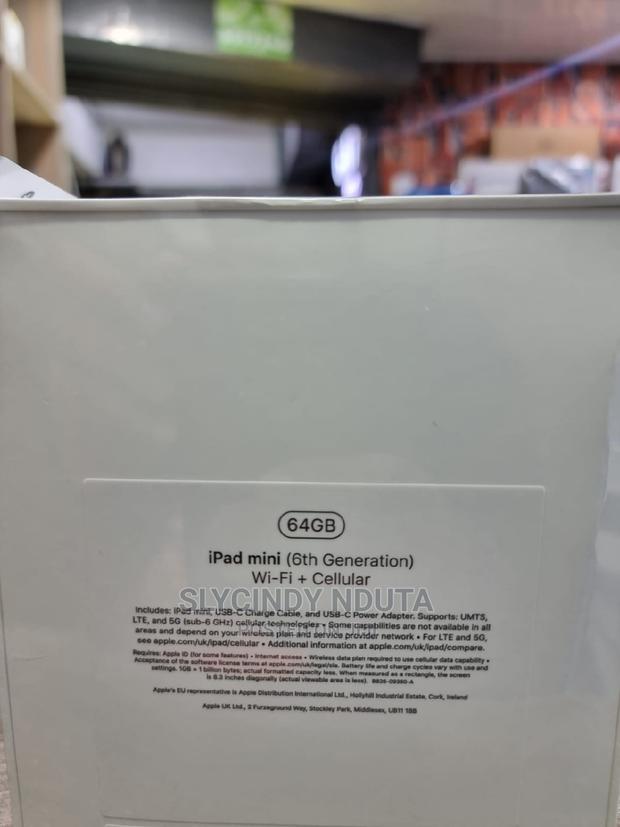 New Apple iPad Mini (2021) 64 GB Black - thumbnail 4