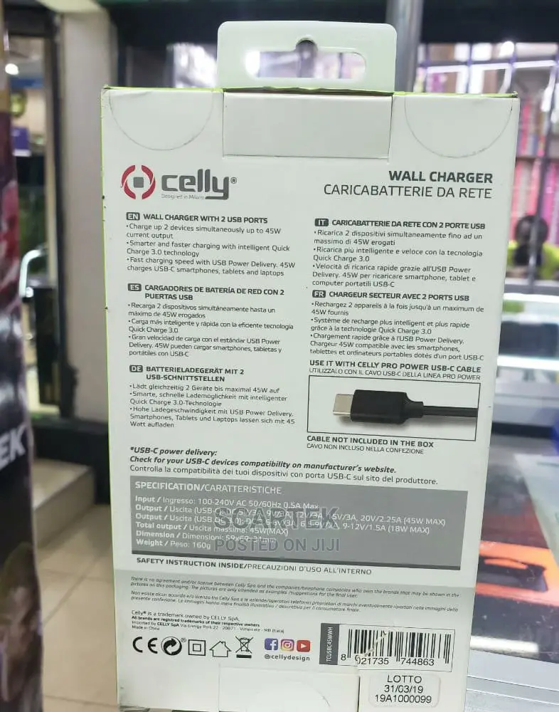 Celly Micro USB Cable