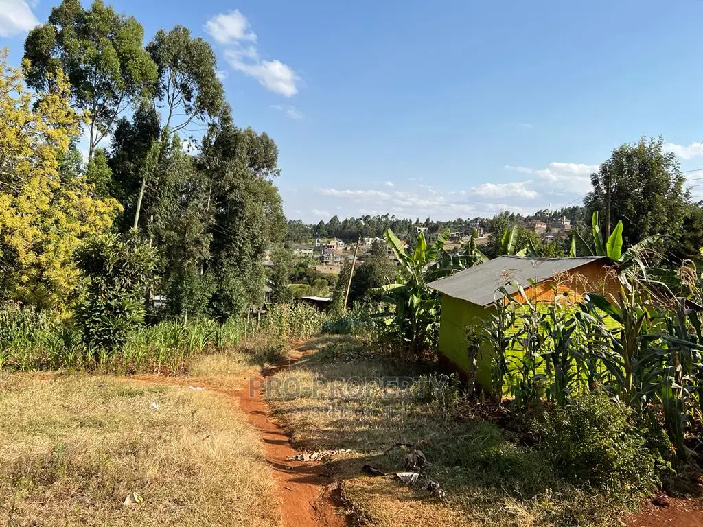 Prime Residential Plot for Sale in Kikuyu, Gikambura.