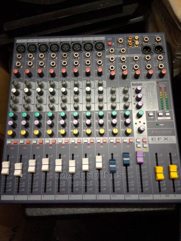 Soundcraft Mixer 8channel - main view