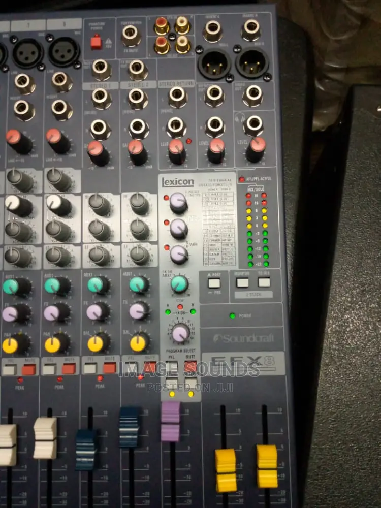 Soundcraft Mixer 8channel