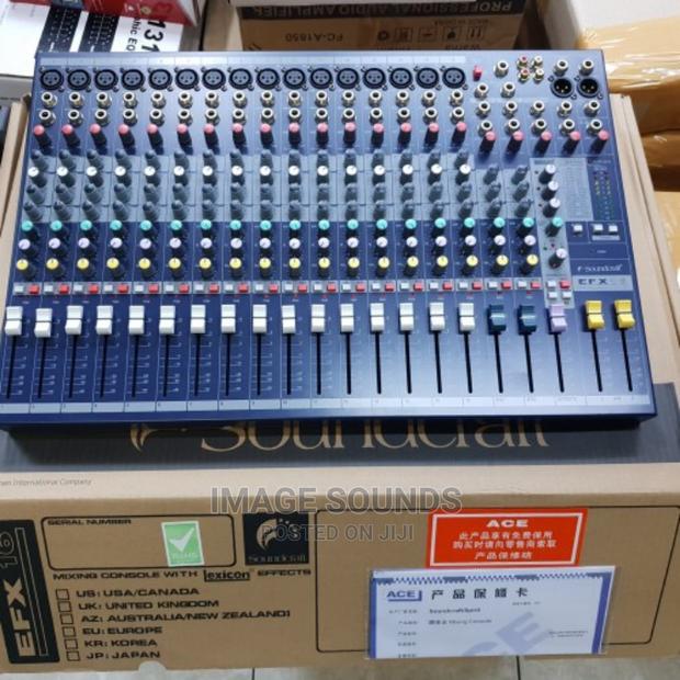 Soundcraft Plain Mixer Efx16ch - main view