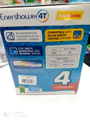 Enershower 4 Temperature