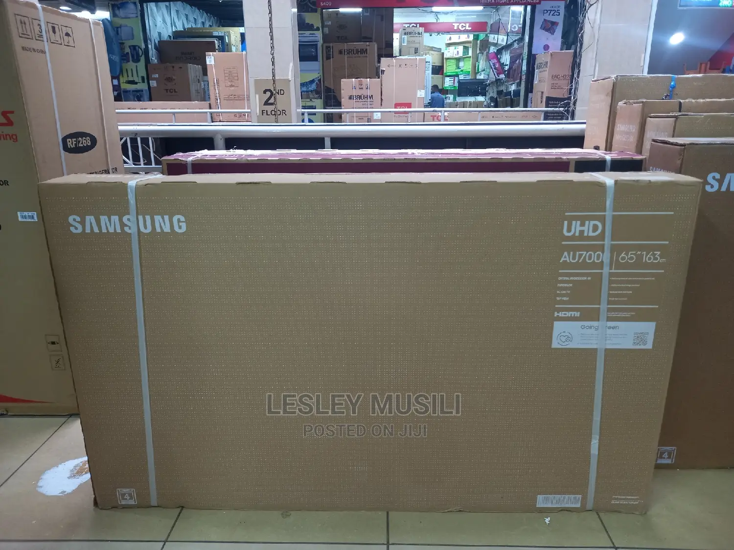 Samsung 65 Inch Crystal UHD 4K HDR Smart TV 65AU8000