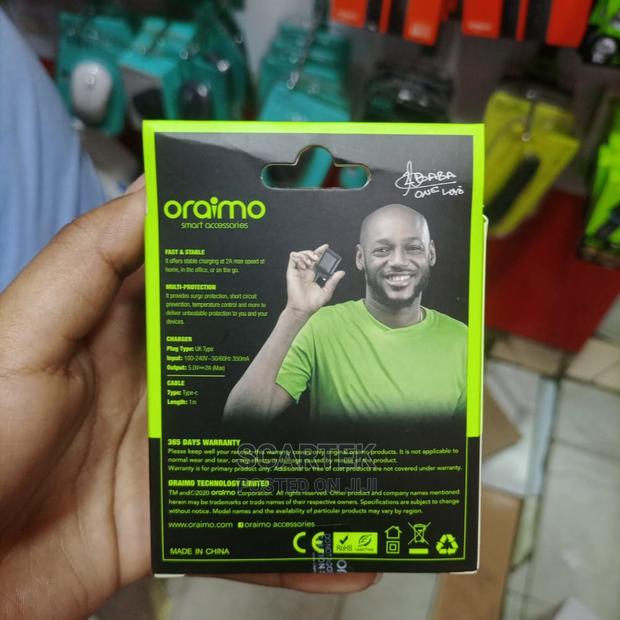 Oraimo 2A Fast Charger. - thumbnail 2