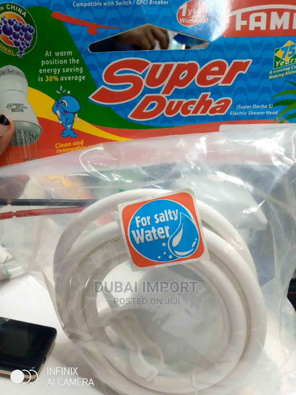 Super Ducha for Salty Water