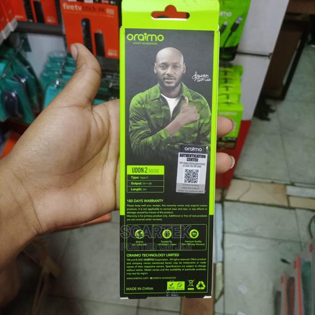Oraimo Udon 2 Metres Cable - thumbnail 2