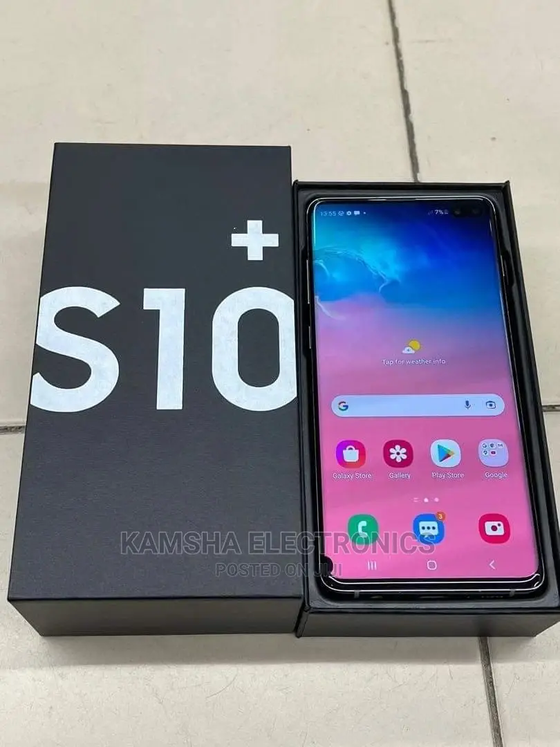 New Samsung Galaxy S10 Plus 128 GB Silver