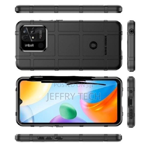 Xiaomi Redmi 10C Full Coverage Shockproof Tpu Case (Black) - thumbnail 2