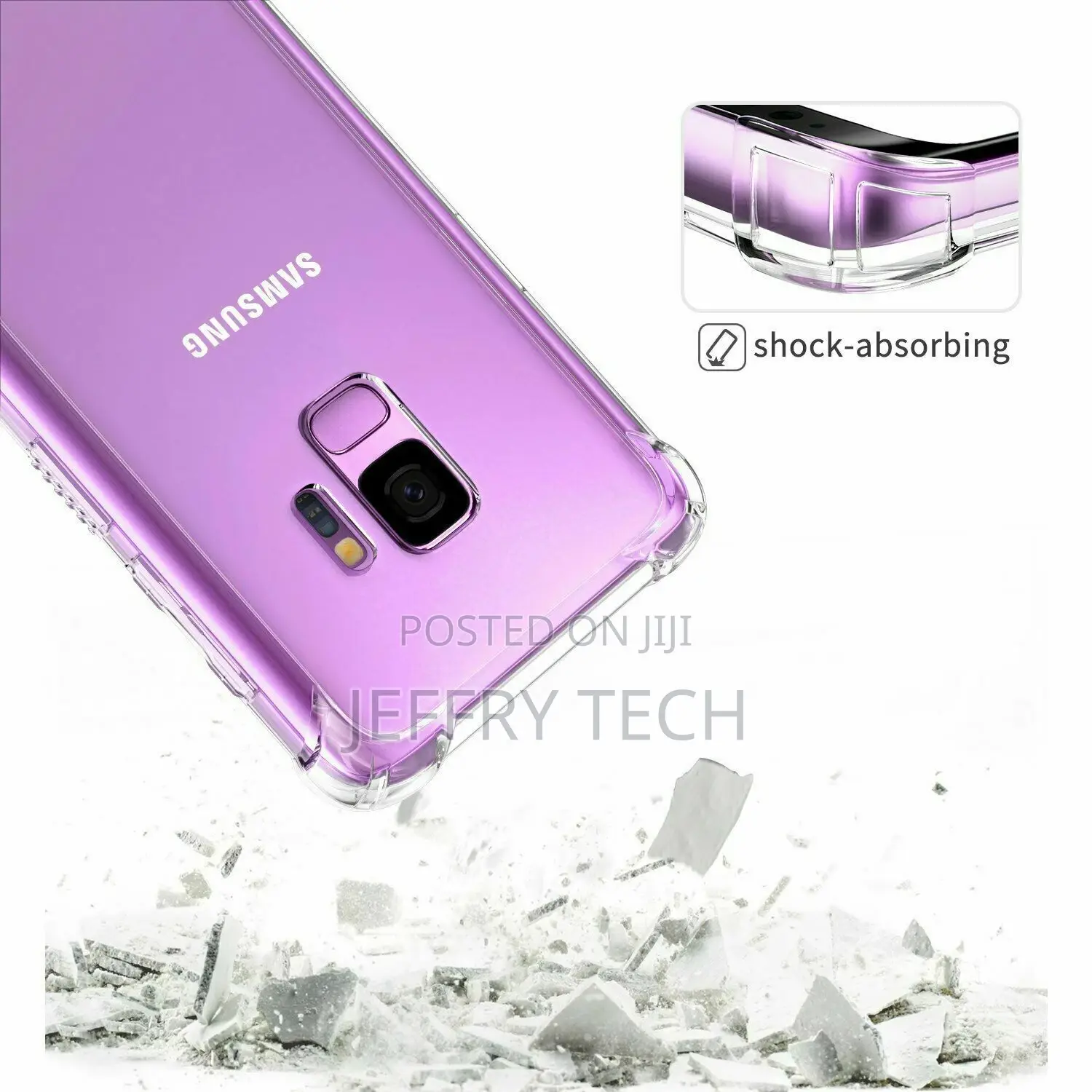 CLEAR Case for Samsung Galaxy A20e A70 A50 A40 A10 Cover Sho