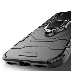 Case Cover Magnetic Ring + Tempered Glass iPhone 7 8 Se 2022