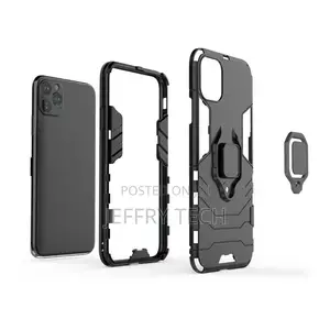 Case Cover Magnetic Ring + Tempered Glass iPhone 7 8 Se 2022