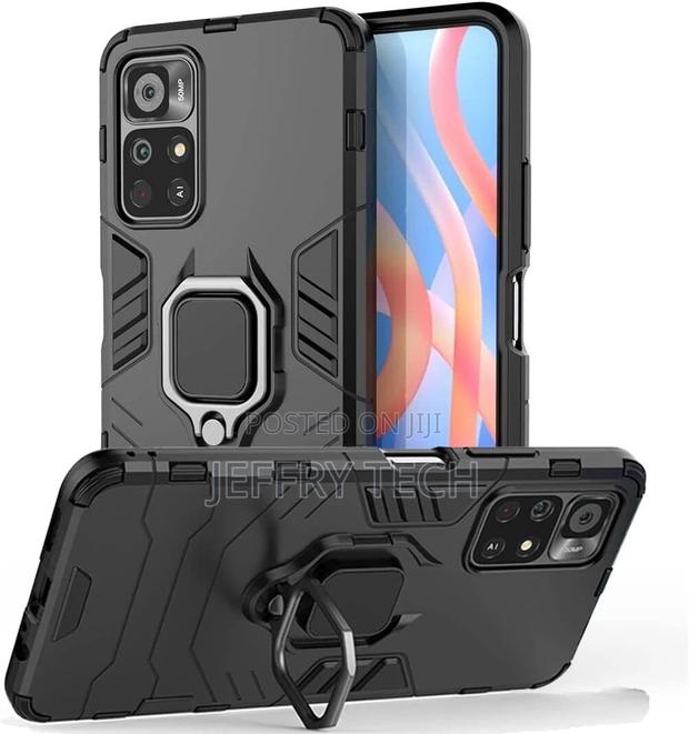 Cover Ring Crutch Magnet Armor for Xiaomi Redmi Note 11 11S