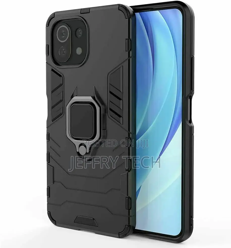 Ring Crutch Magnetic Armor Tank for Xiaomi Mi 11 Ultra