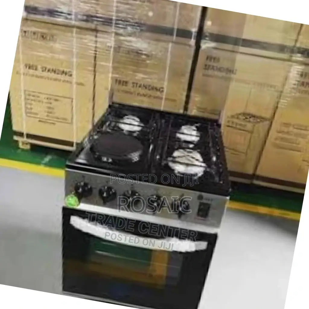 3+1 Standing Cooker With Electric Oven