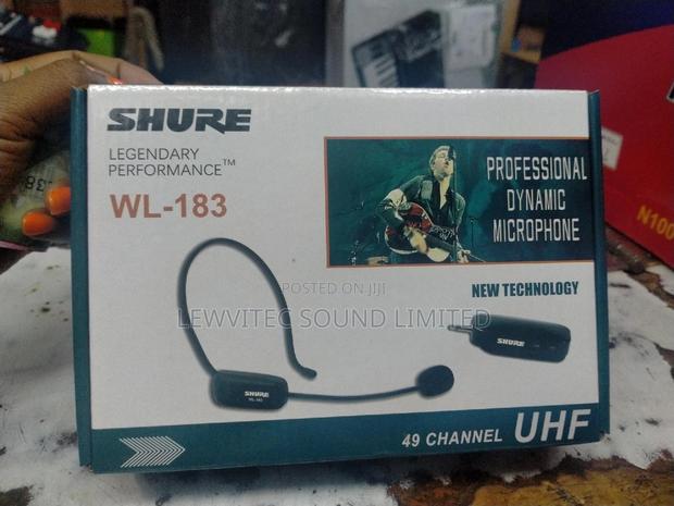Shure Wireless Head Microphone