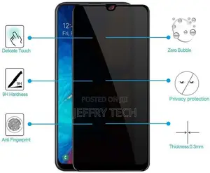Samsung Galaxy A01/A51/A71 Privacy Anti-Spy Tempered Glass S