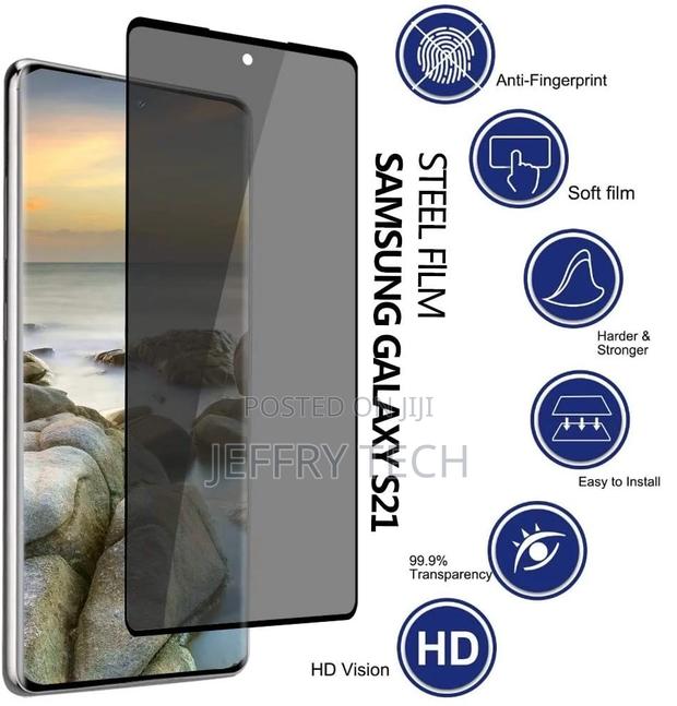 Anti-Spy Privacy Tempred Glass for Samsung Galaxy S21 / 5G S - thumbnail 2