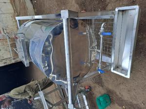 Stainless Steel Commercial Tea Urn Heavy-Duty 100L With Tray - main view