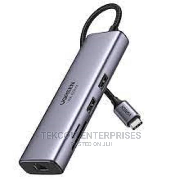 UGREEN USB C Hub 7-In-1 Type C Dock Adapter With