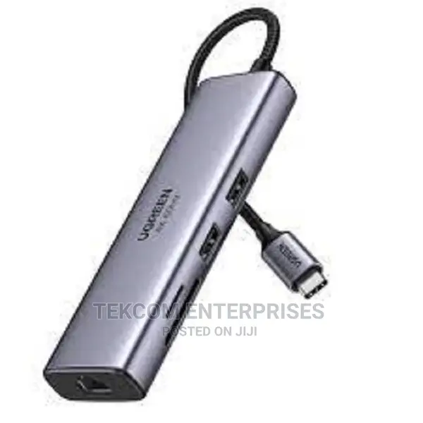 UGREEN USB C Hub 7-In-1 Type C Dock Adapter With