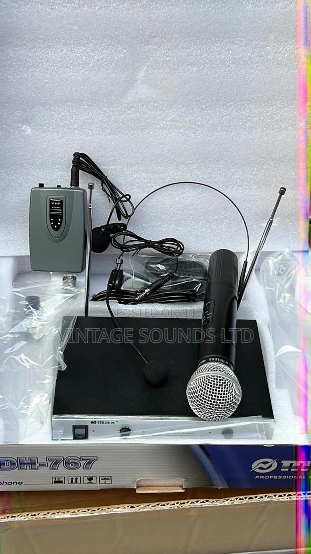 Max Dh767 3pcs Wireless Microphone - thumbnail 2