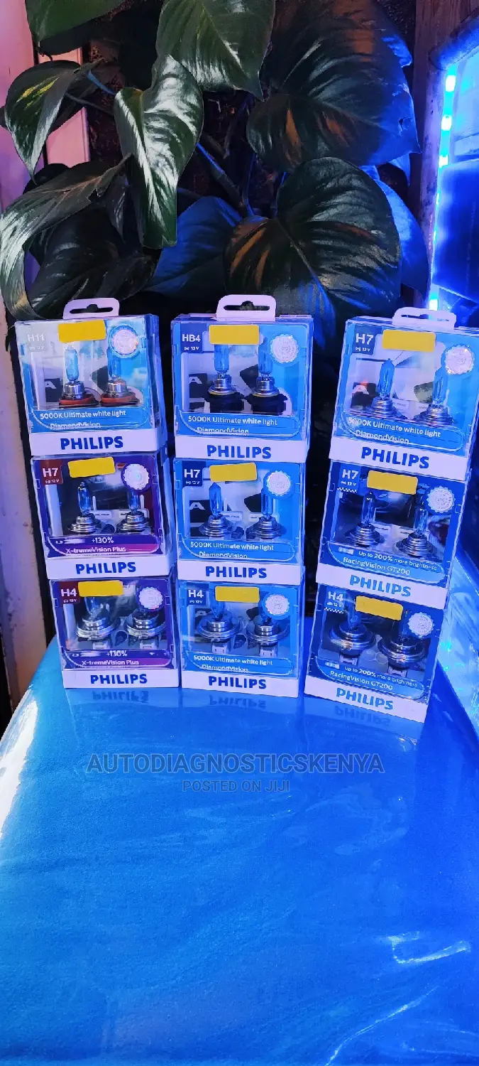 Philips Original Car Halogen Headlight Bulbs in Nairobi Central