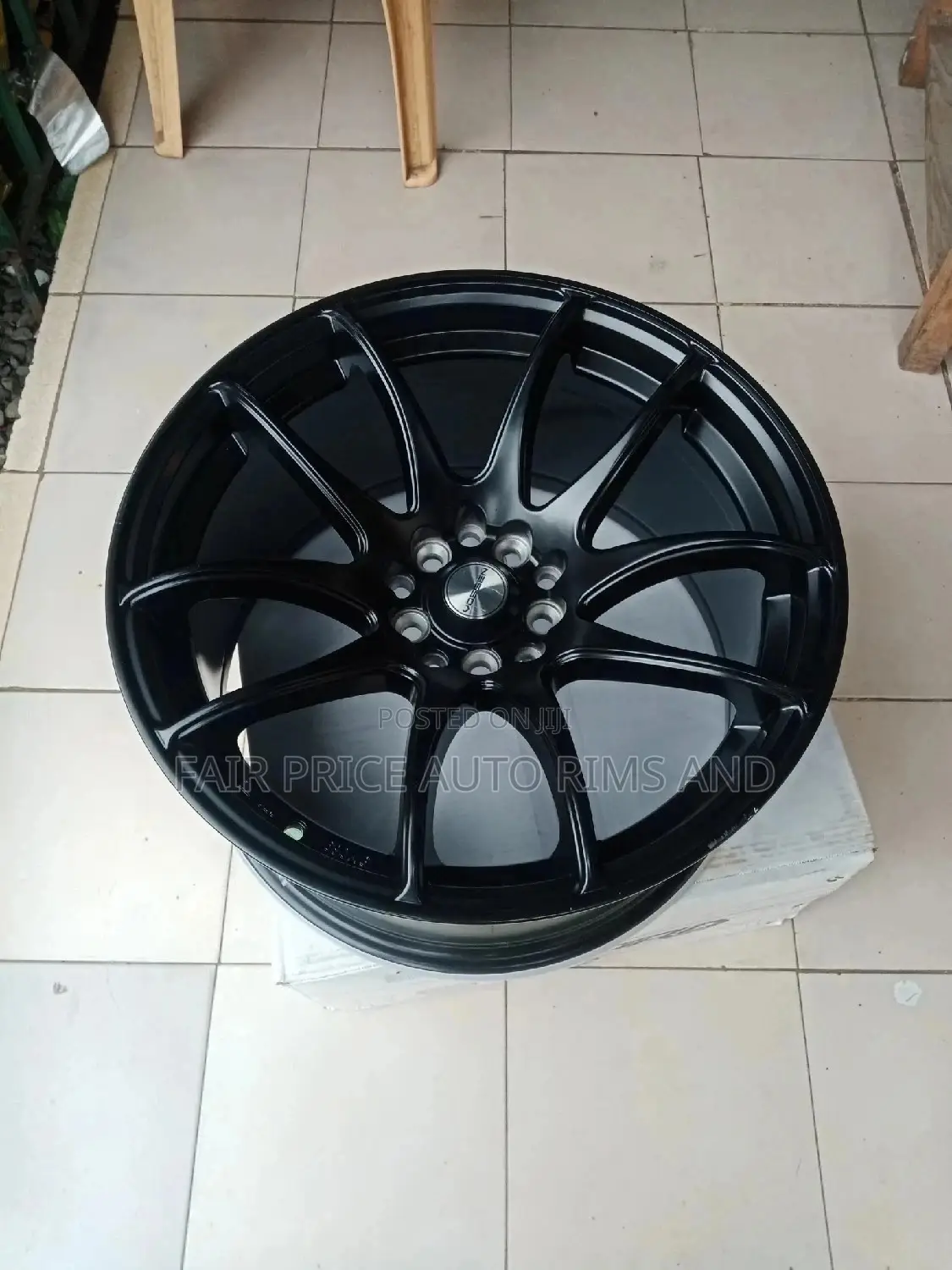 Sizw 17 Rims Black 10 Holes