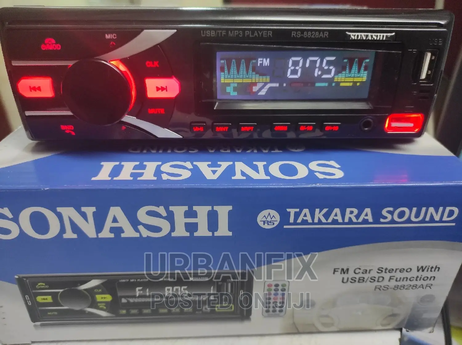 Brand New Sonashi Bluetooth Car Radio With 2 Usb